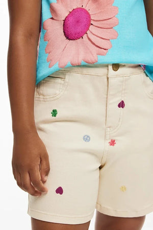 Desigual Çocuk Kot Kısa Pantolon