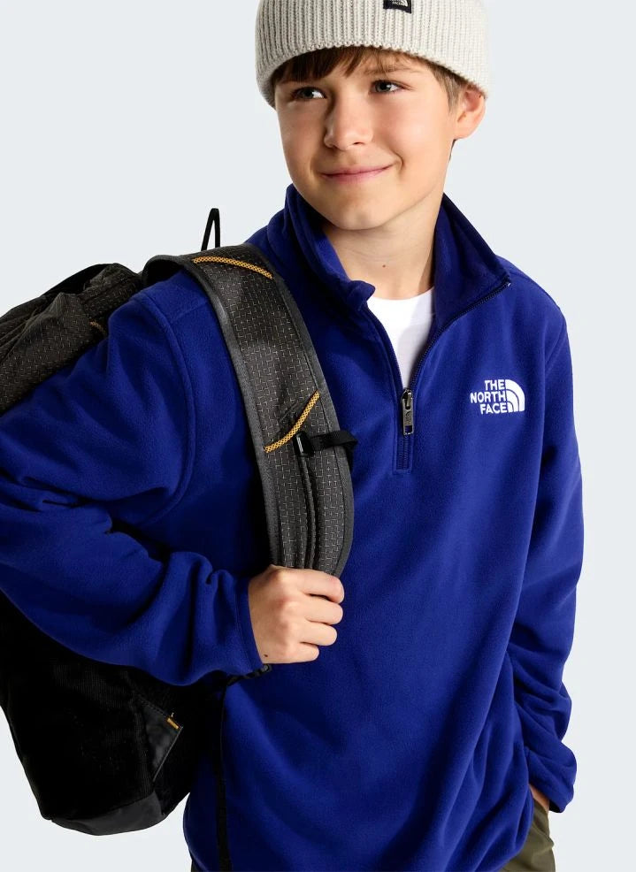 The North Face - Glacier Trucker Stil Kapuzenfleece | Königsblau