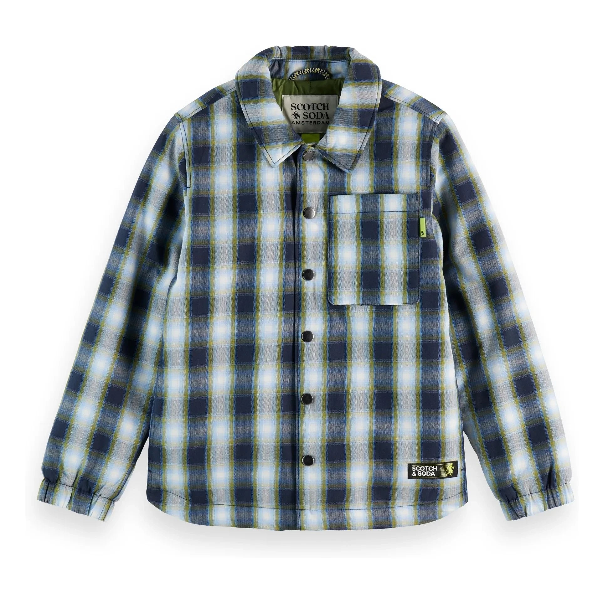 Scotch & Soda - Karierte Jacke | Blau