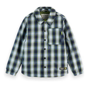 Scotch & Soda - Karierte Jacke | Blau
