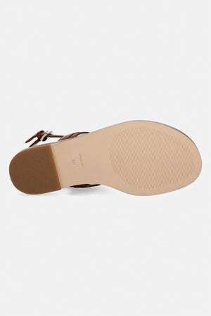 MICHAEL Michael Kors Kadın Deri Mandy Thong Sandal