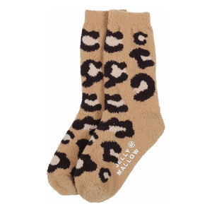 Jelly Mallow - Leoparden-Tarry-Socken 2 Paar | Beige