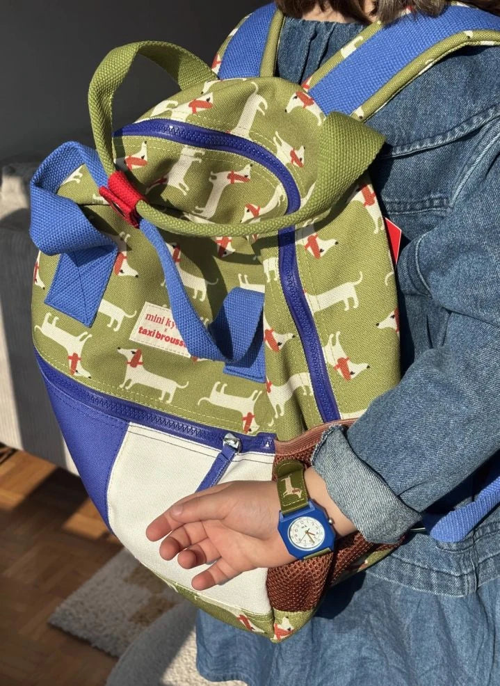 Mini Kyomo - Dackel Rucksack - Mini Kyomo x Taxi Brousse | Khaki