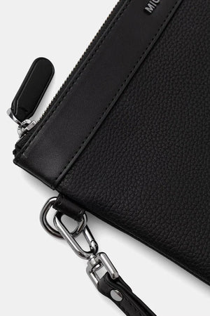 Michael Kors erkek deri omuz çantası