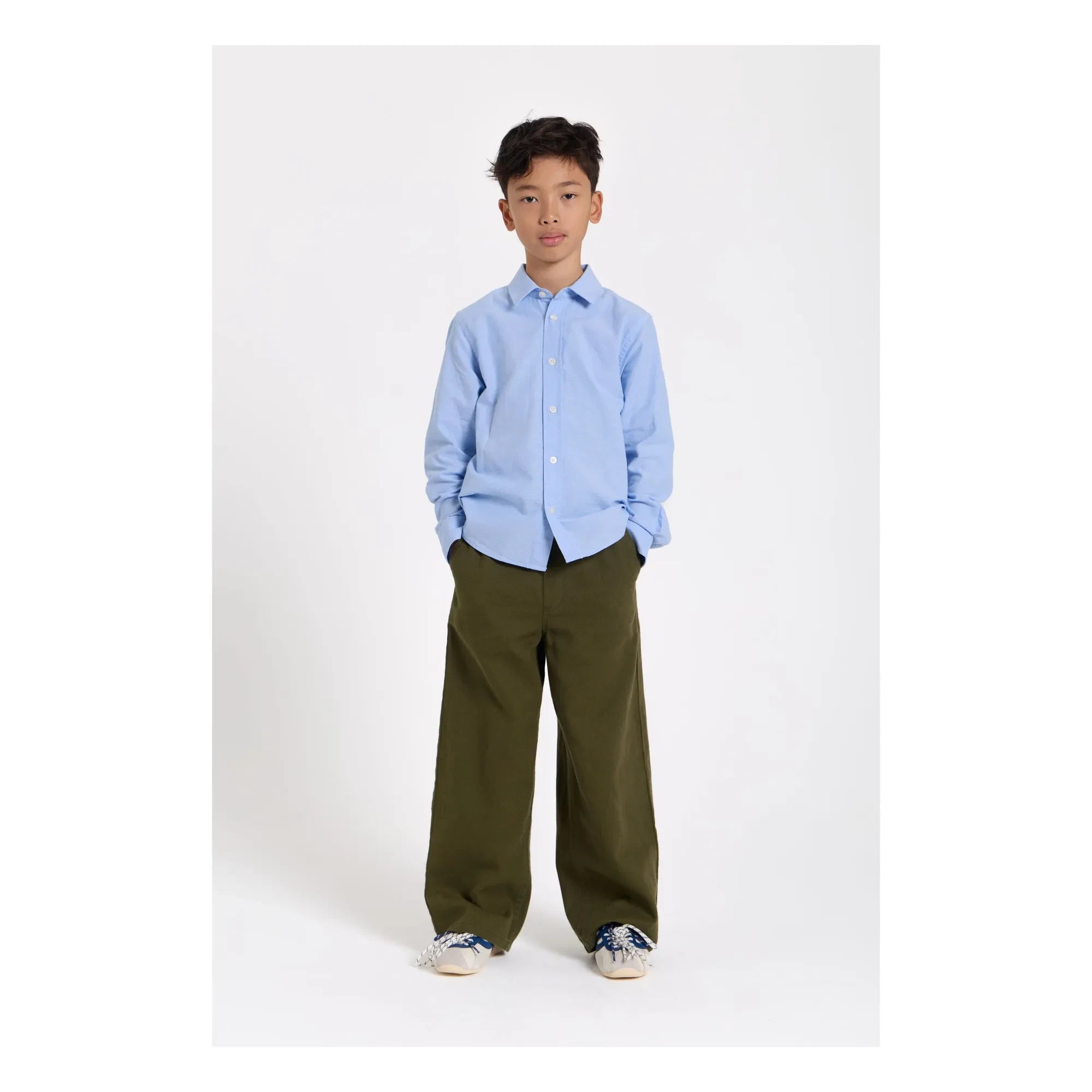 Smallable Kid - Zak Oxford Hemd | Hellblau