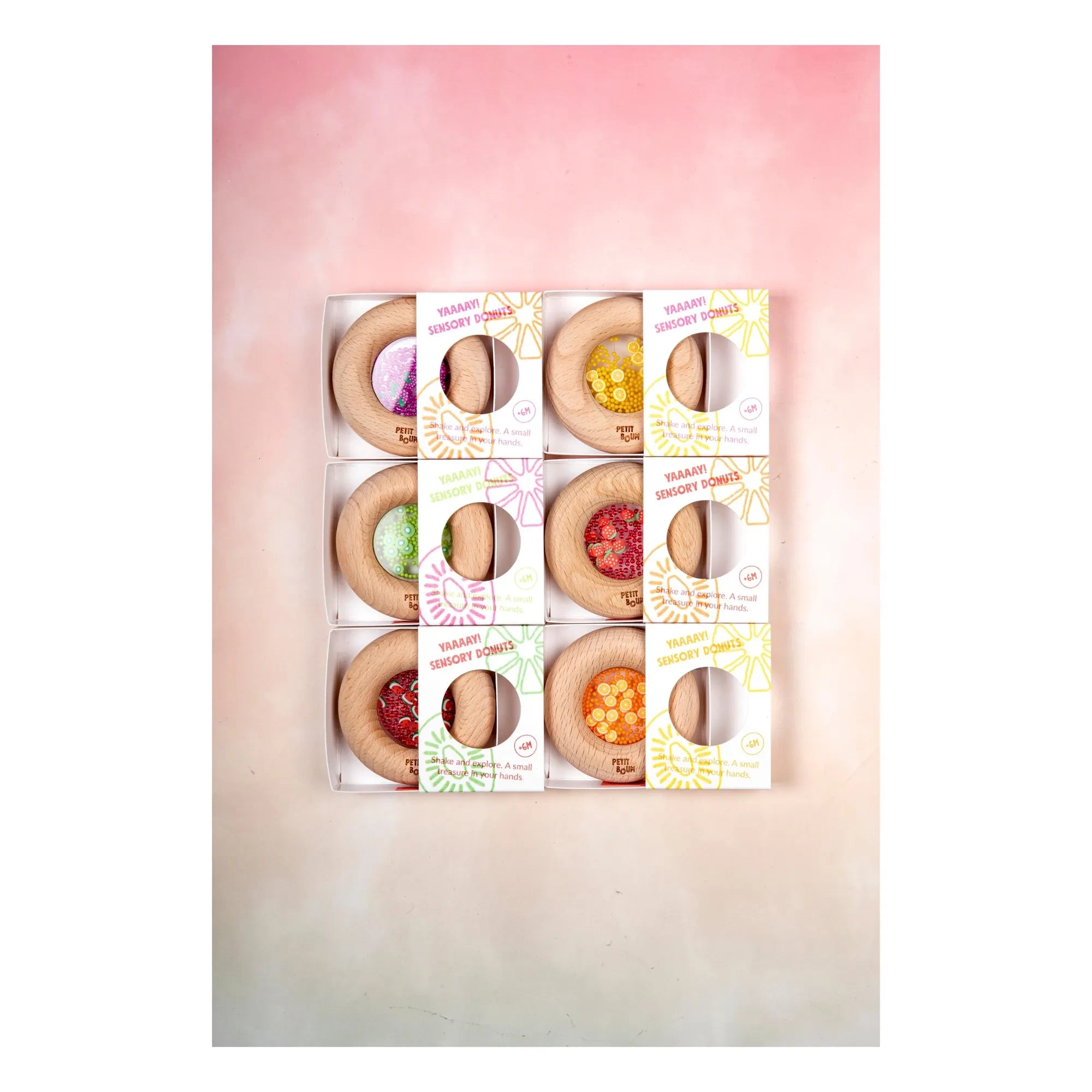 Petit Boum - Sensorische Donuts Wassermelonen