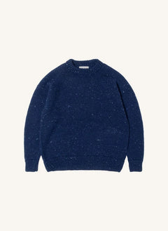 Origin Knitwear - Raglan Großer Strickpullover | Dunkelblau