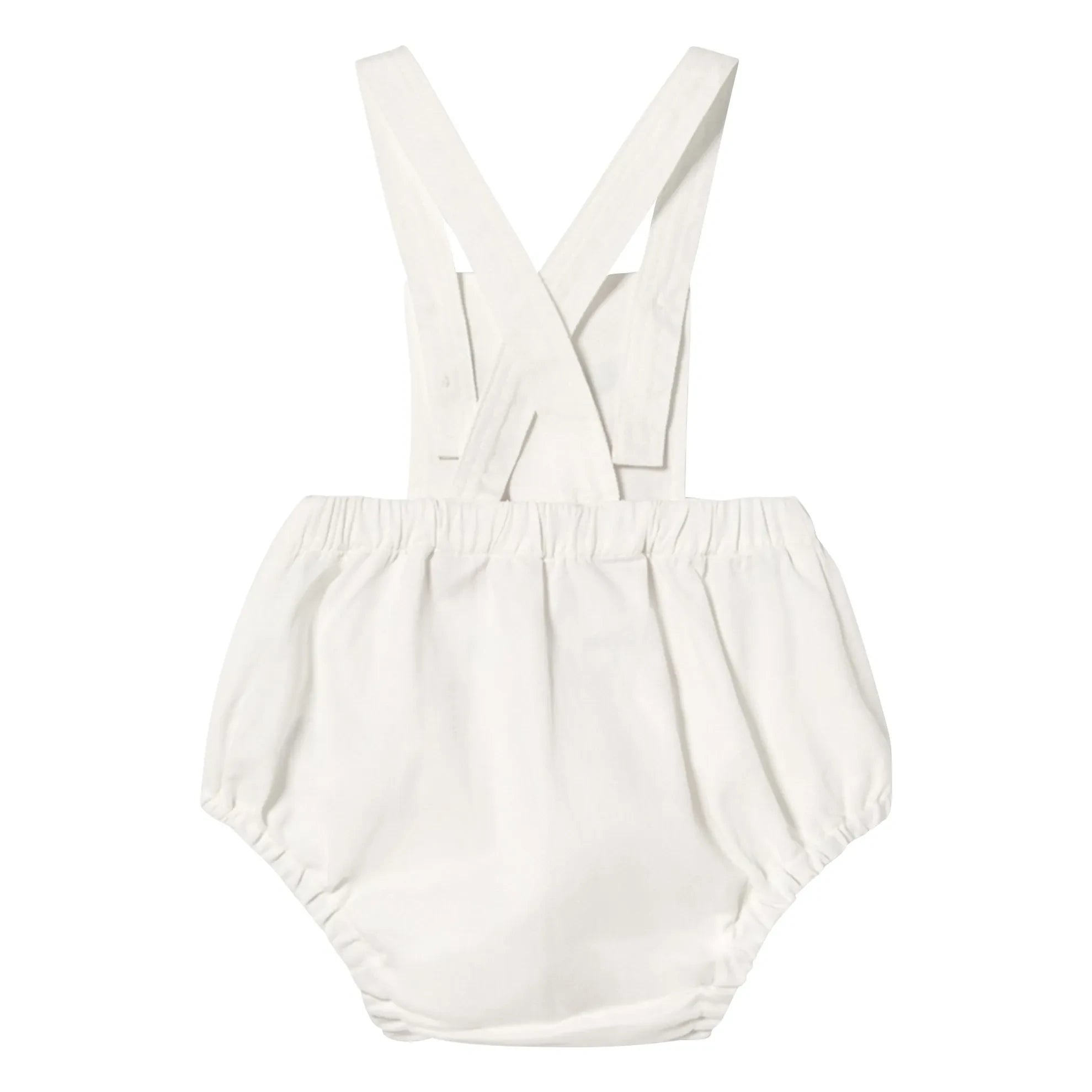Tinycottons - Kirsch-Twill-Overall | Weiß