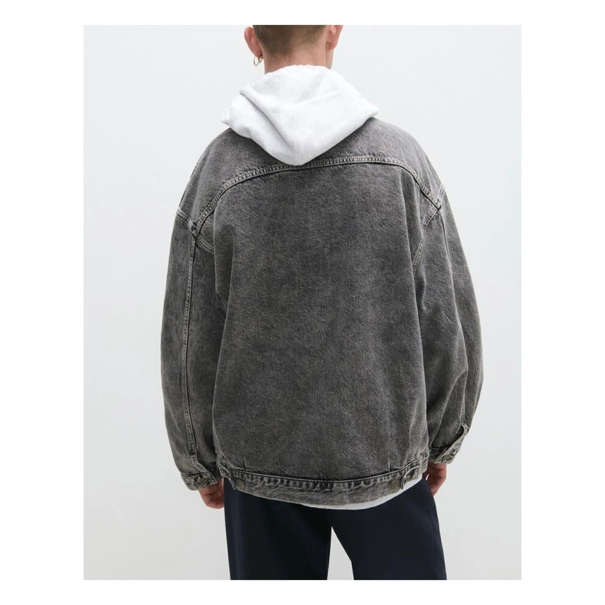 American Vintage - YopDay-B Baumwolljacken | Dunkelmelangegrau