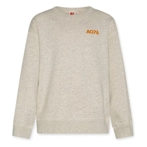 AO76 - Oscar Happiness Sweatshirt aus recycelter Baumwolle | Oatmeal