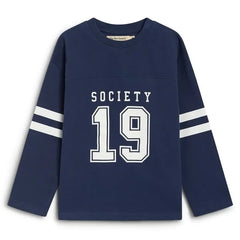 The New Society – Gale T-Shirt | Marineblau
