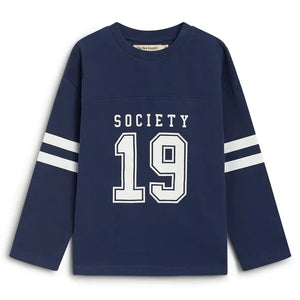 The New Society – Gale T-Shirt | Marineblau
