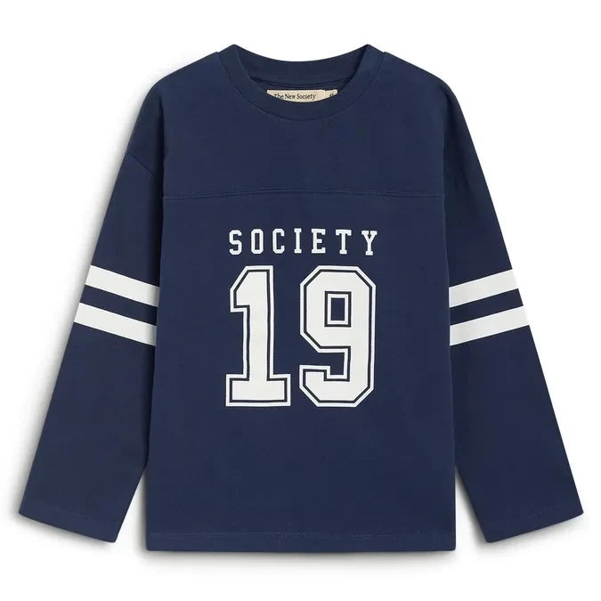 The New Society – Gale T-Shirt | Marineblau