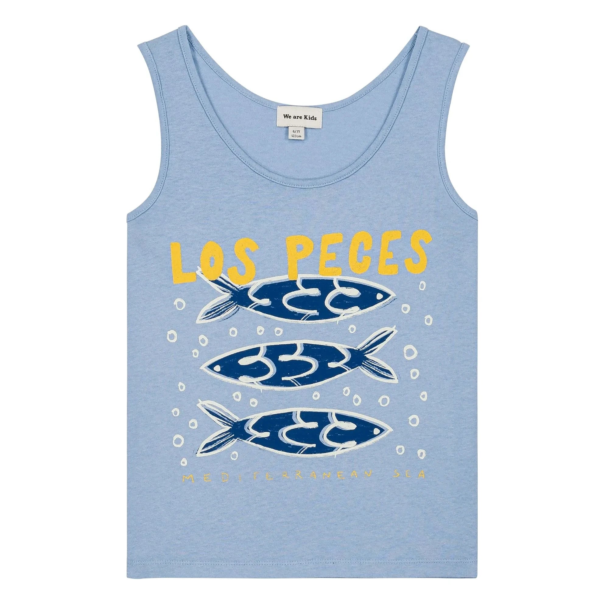 We Are Kids - Marcel Los Peces Tanktop Bio-Baumwolle | Hellblau