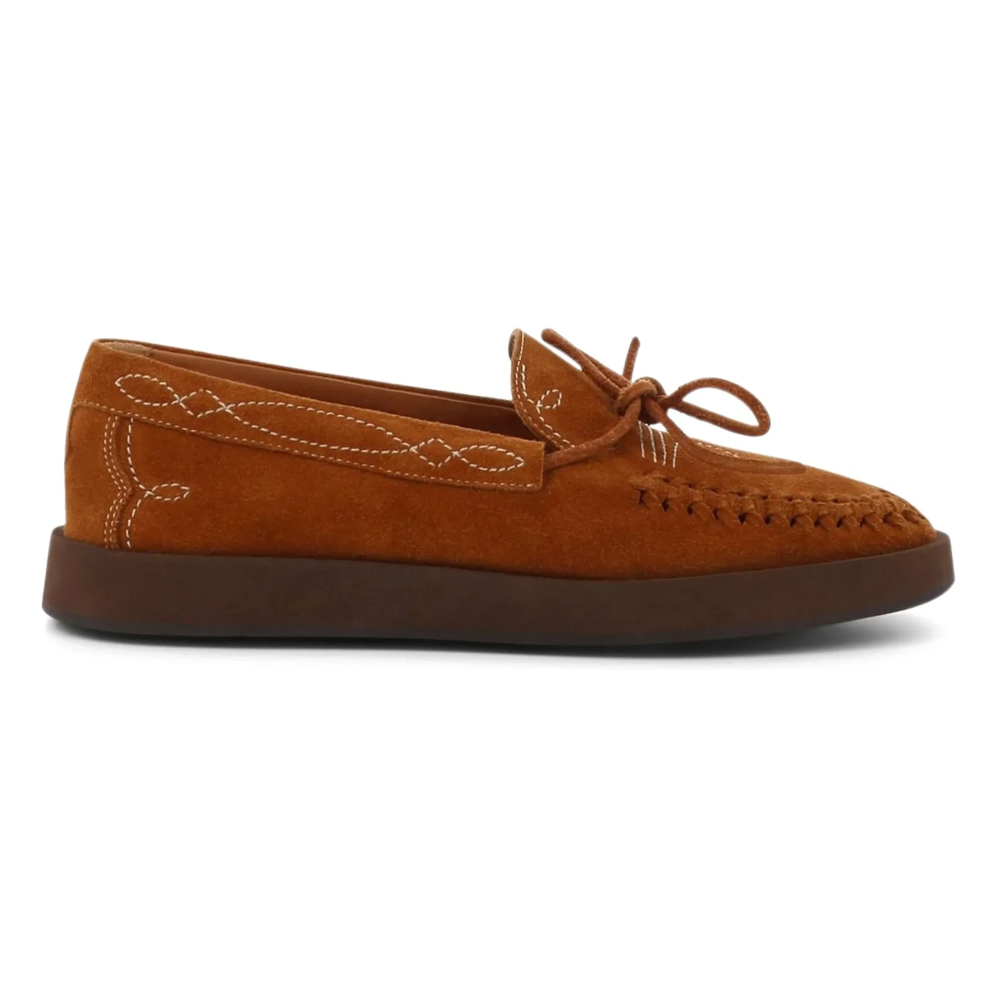 Socque Paris - Totem Wildleder Loafer | Camel