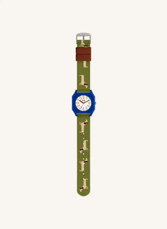 Mini Kyomo - Teckels Uhr - Mini Kyomo x Taxi Brousse | Haki