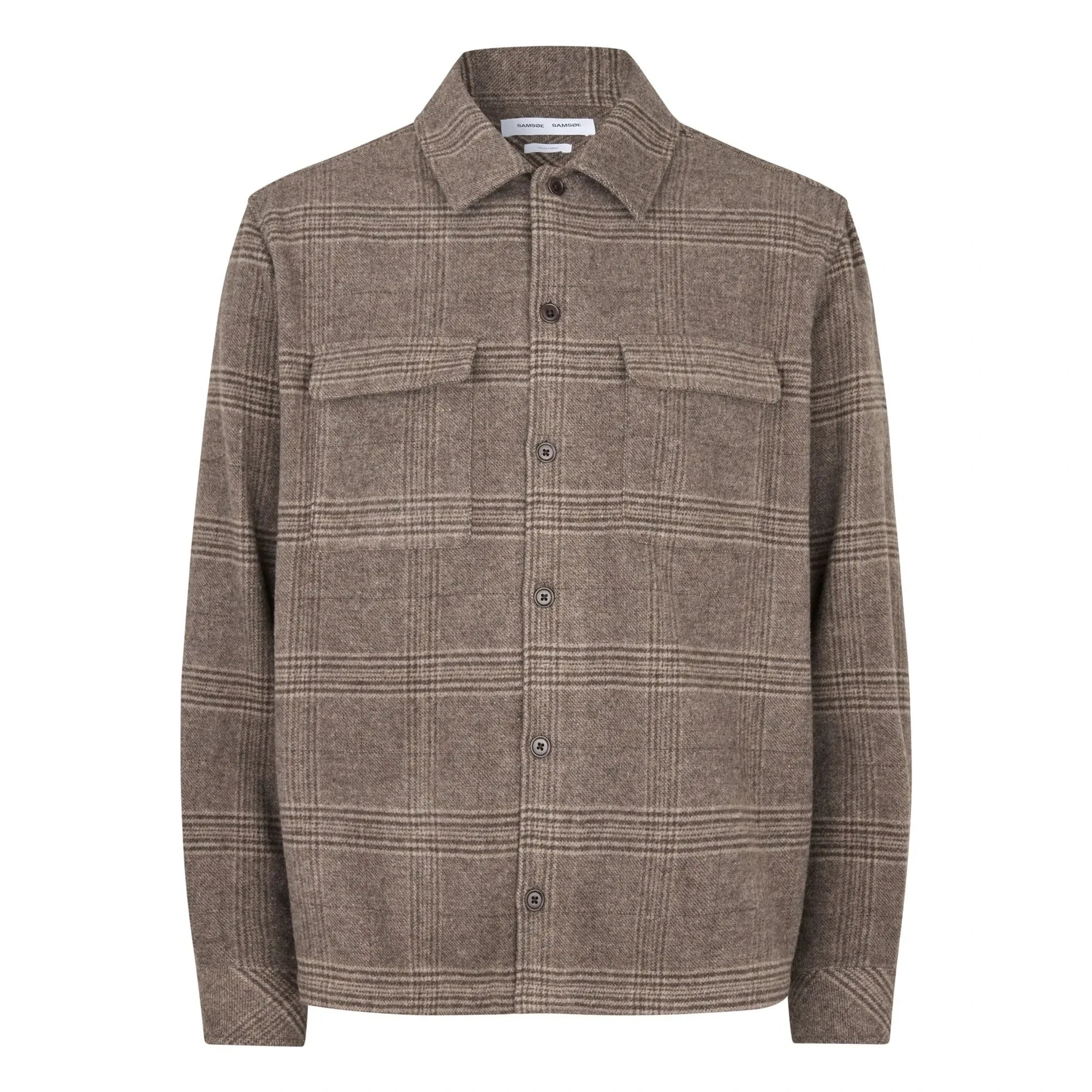 Samsoe Samsoe - Sacastor Overshirt 14089 | Hellbraun