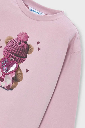 Mayoral Baumwoll-Langarmshirt für Kinder