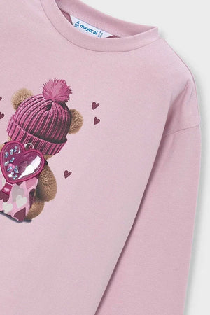 Mayoral Baumwoll-Langarmshirt für Kinder