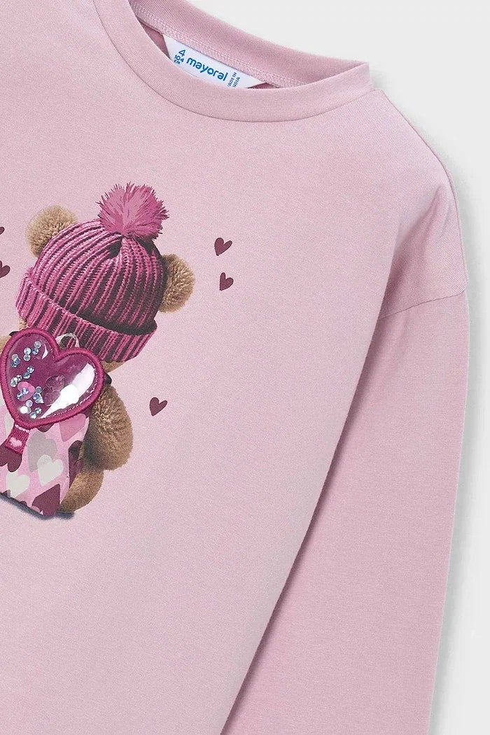 Mayoral Baumwoll-Langarmshirt für Kinder