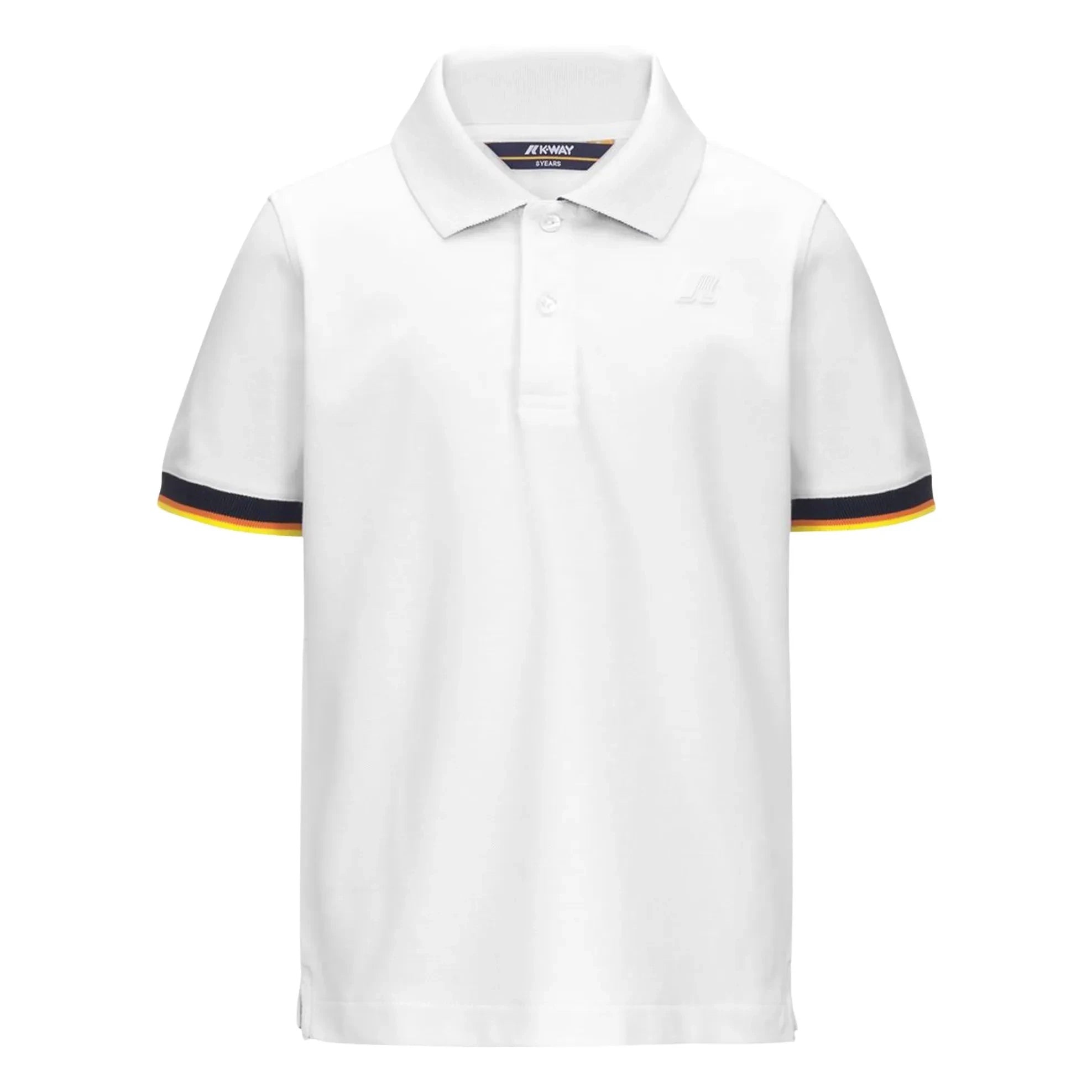 K-way - Poloshirt Vincent Piqué | Weiß