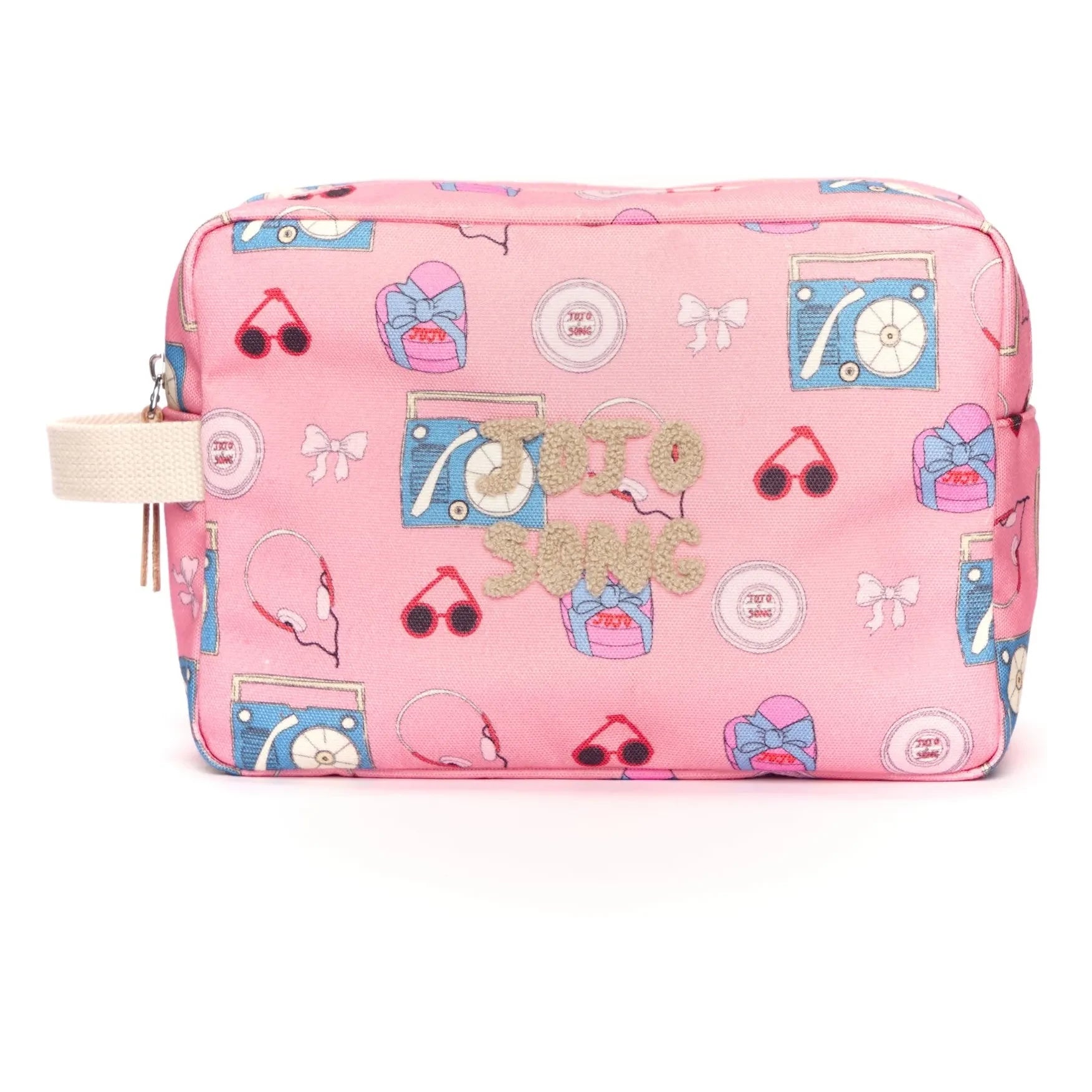 JOJO FACTORY - Jojo Song Doppelte Kulturtasche | Rosa
