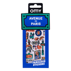 Omy - Ikonische Paris Sticker
