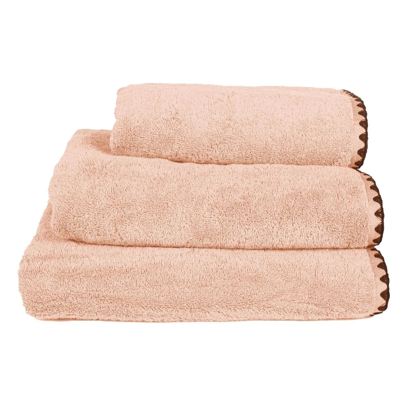 Haomy - Issey Baumwoll-Badetuch | Puder