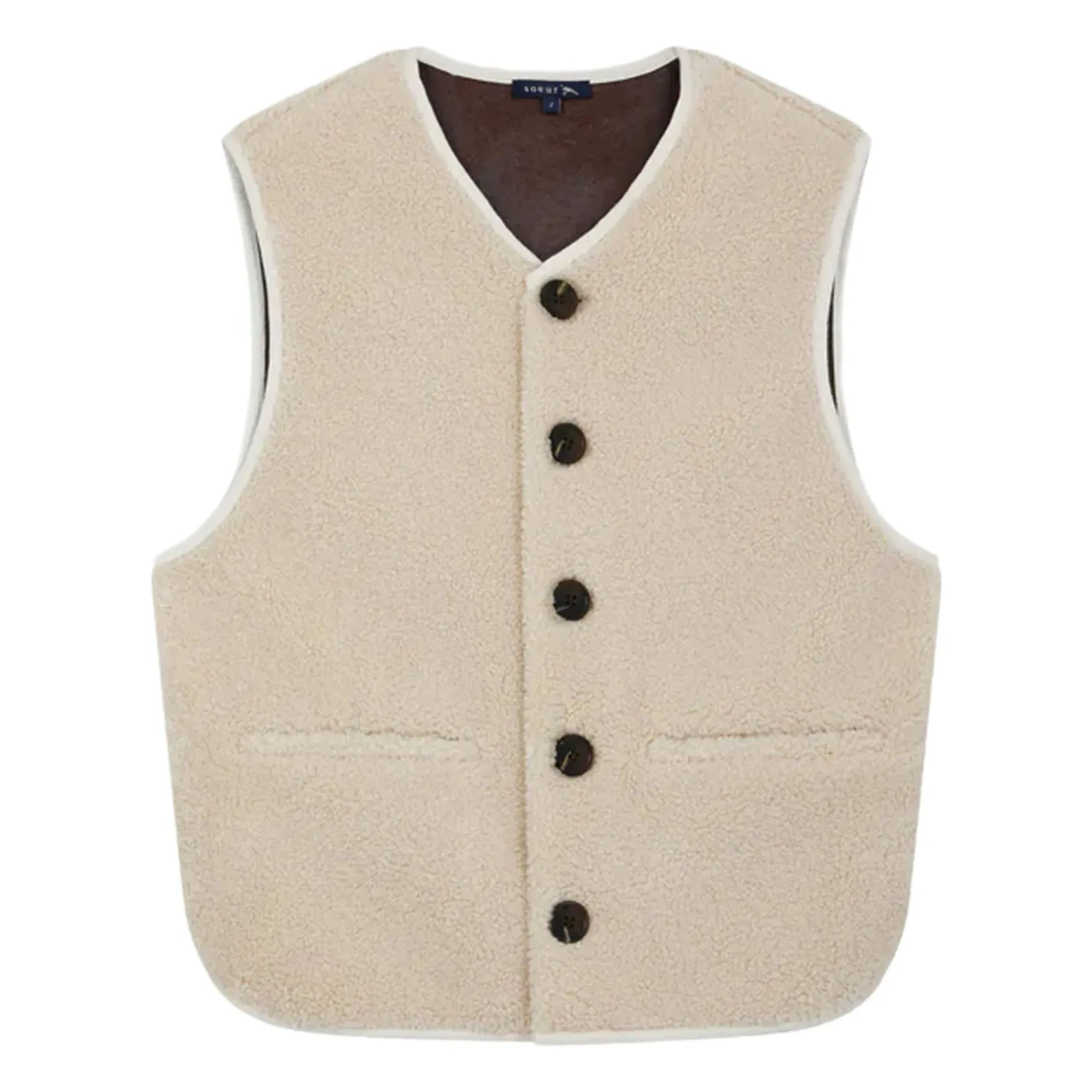 Soeur - Fusil Sherpa Jacke | Ecru