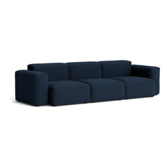 Hay - Mag Soft Low-Arm Sofa 3-er Kombination 1 | Marineblau