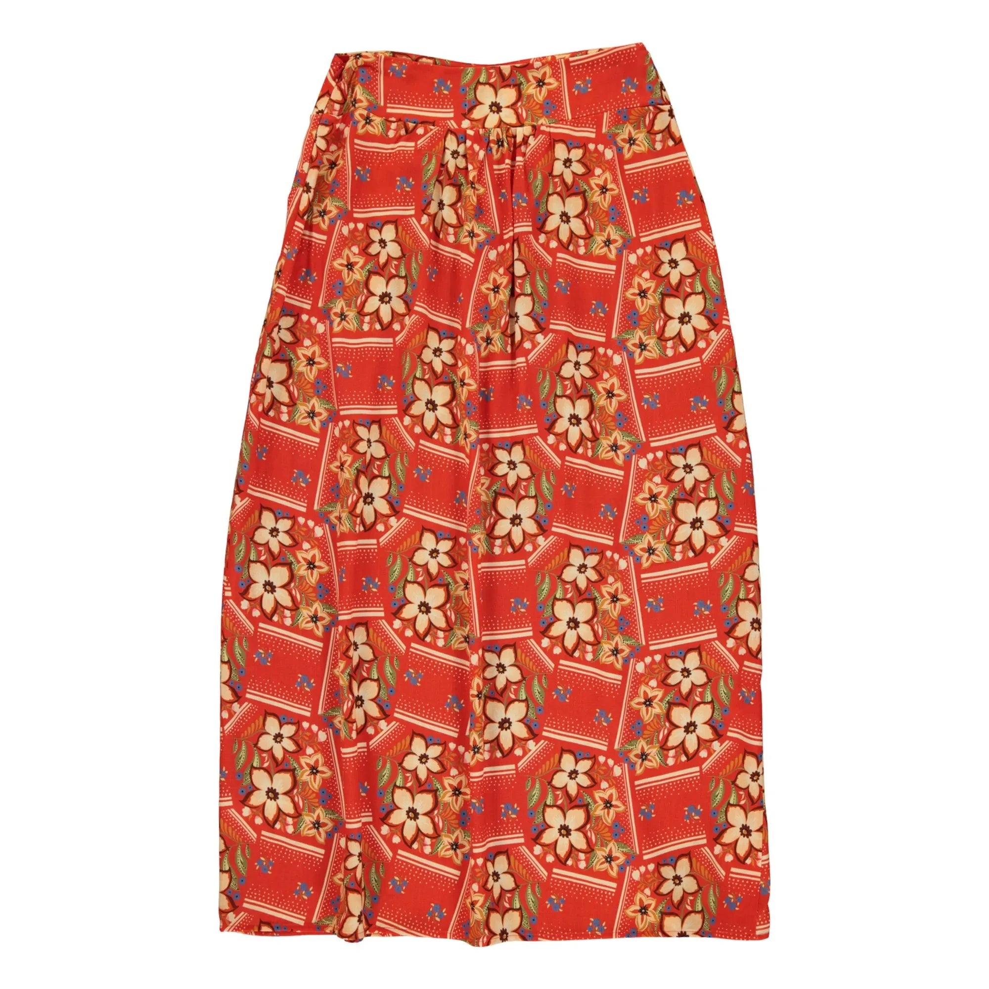 Sisters Department – Rock mit Blumenmuster | Rot