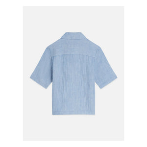 Scotch & Soda – Polo-Chambray-Hemd | Hellblau
