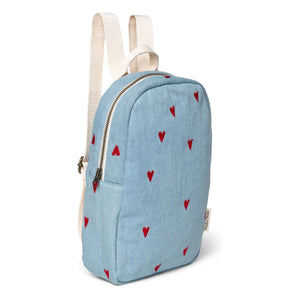 Studio Noos - Hearts Rucksack | Denim