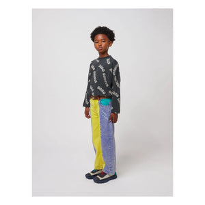 Bobo Choses - Organic Cotton Jeans mit Farbblock | Gelb