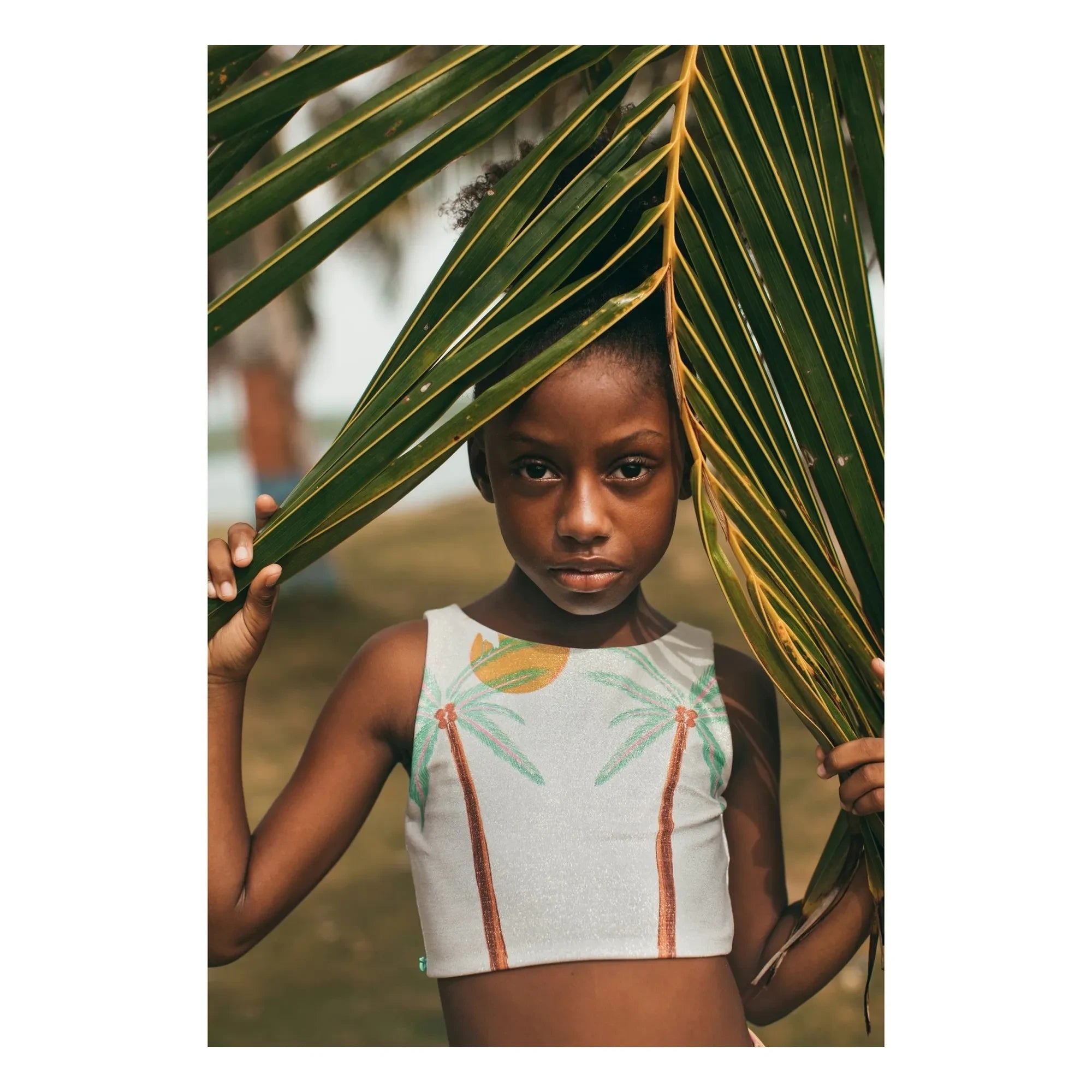 Pepita & Me - Palm Pool Badeanzug | Gelb