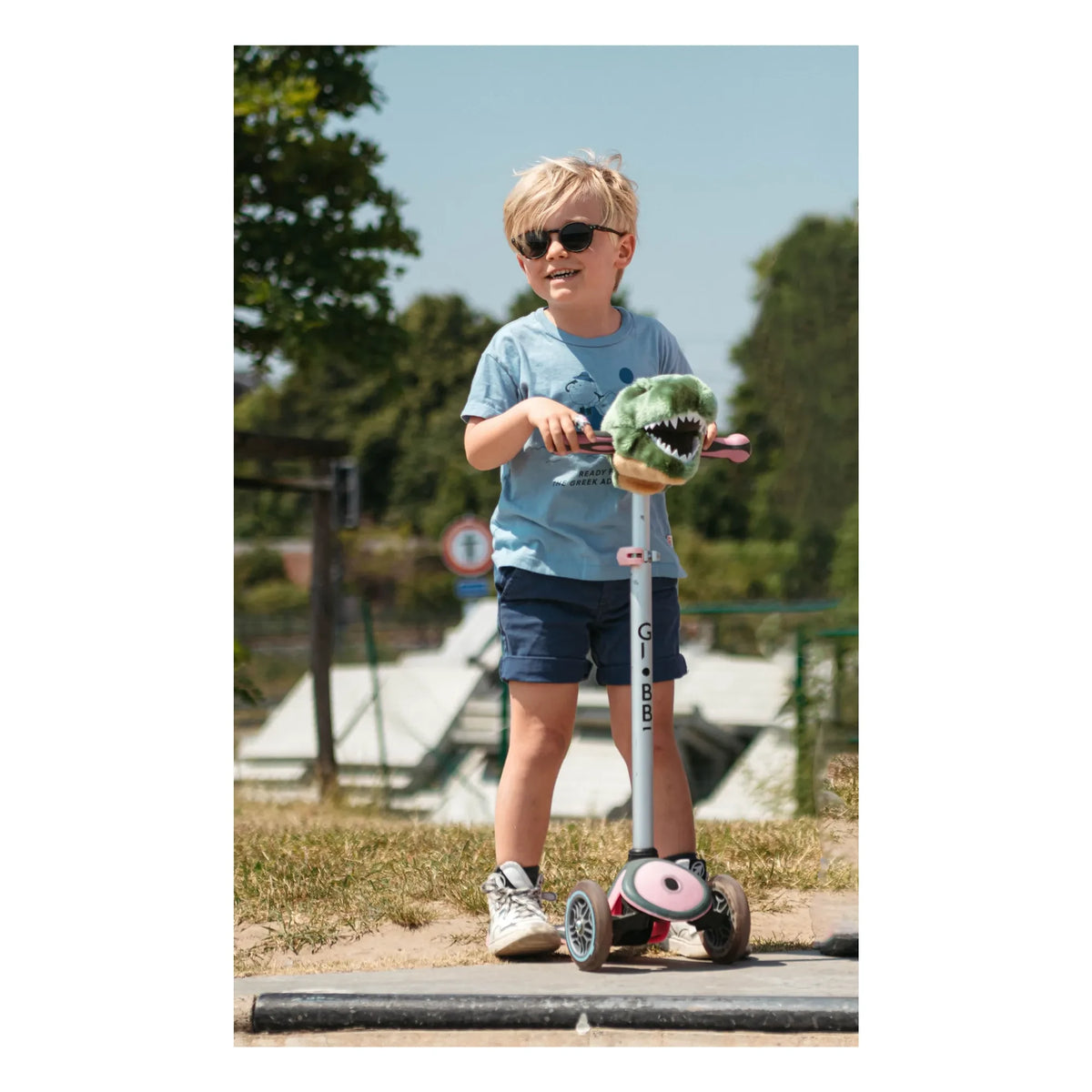 Wild & Soft - T-Rex Scooter Kopf | Grün