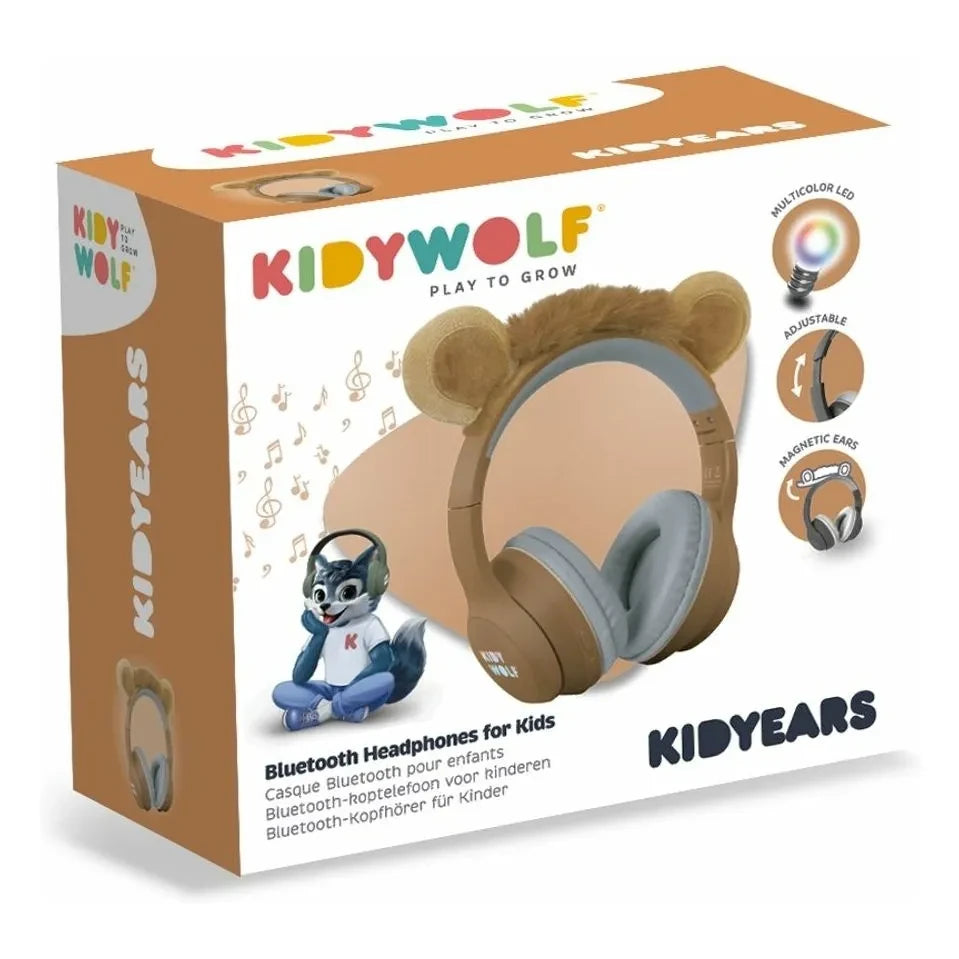 Kidywolf - Löwen-Kopfhörer | Senf