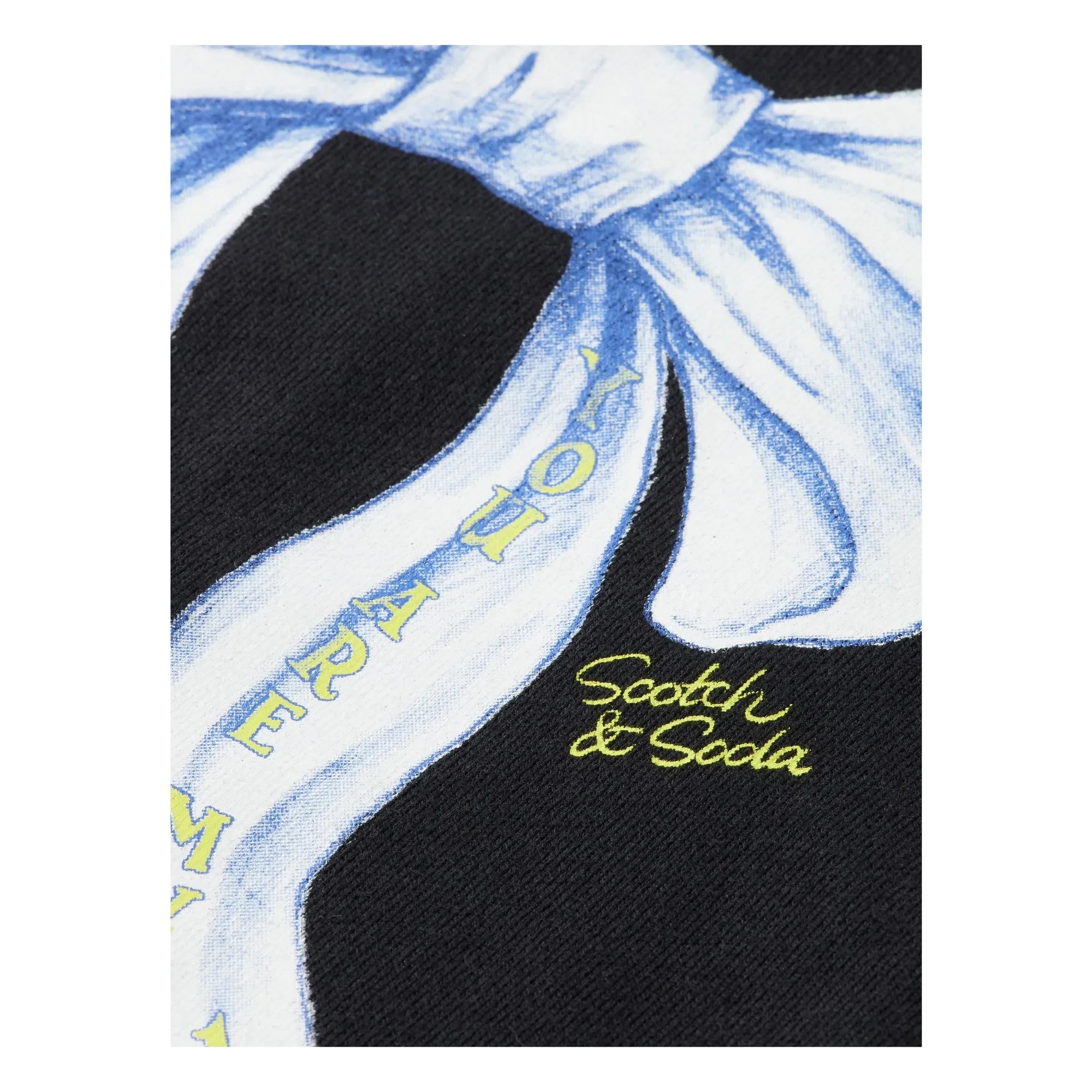 Scotch & Soda - Artwork Hoodie | Schwarz