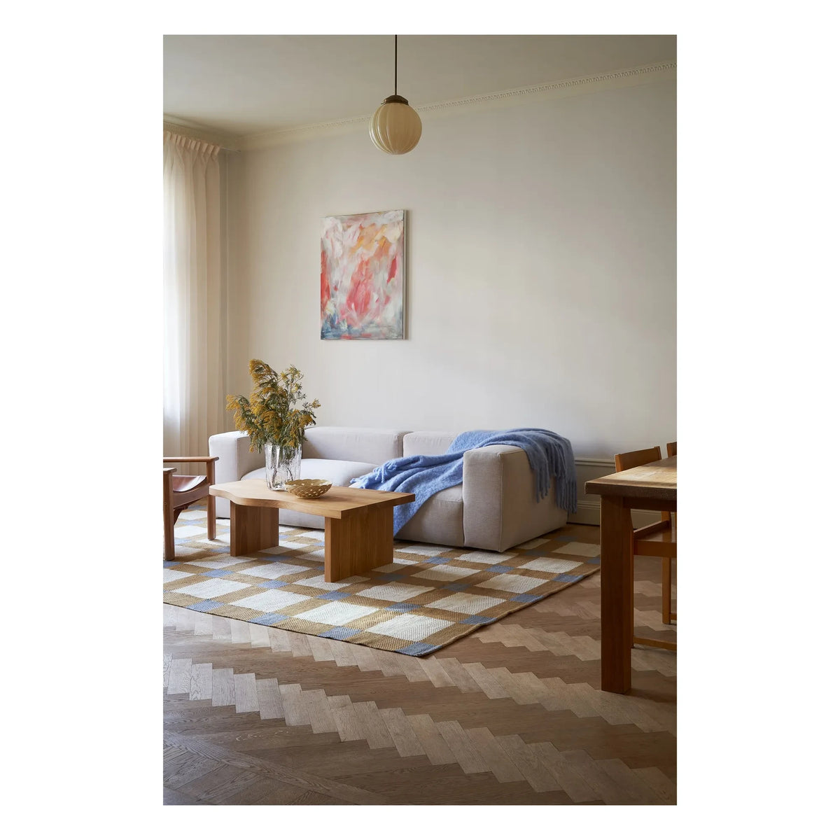 Layered - Spätfrühstück Jute Teppich, Evelina Kroon | Dunkelbeige