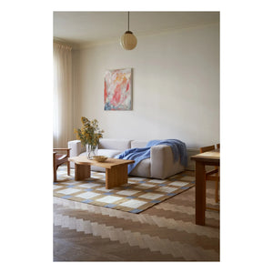 Layered - Spätfrühstück Jute Teppich, Evelina Kroon | Dunkelbeige