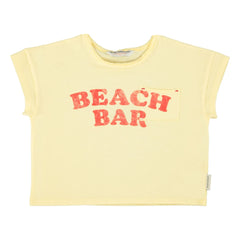 Piupiuchick - T-Shirt „Strandbar“ | Gelb