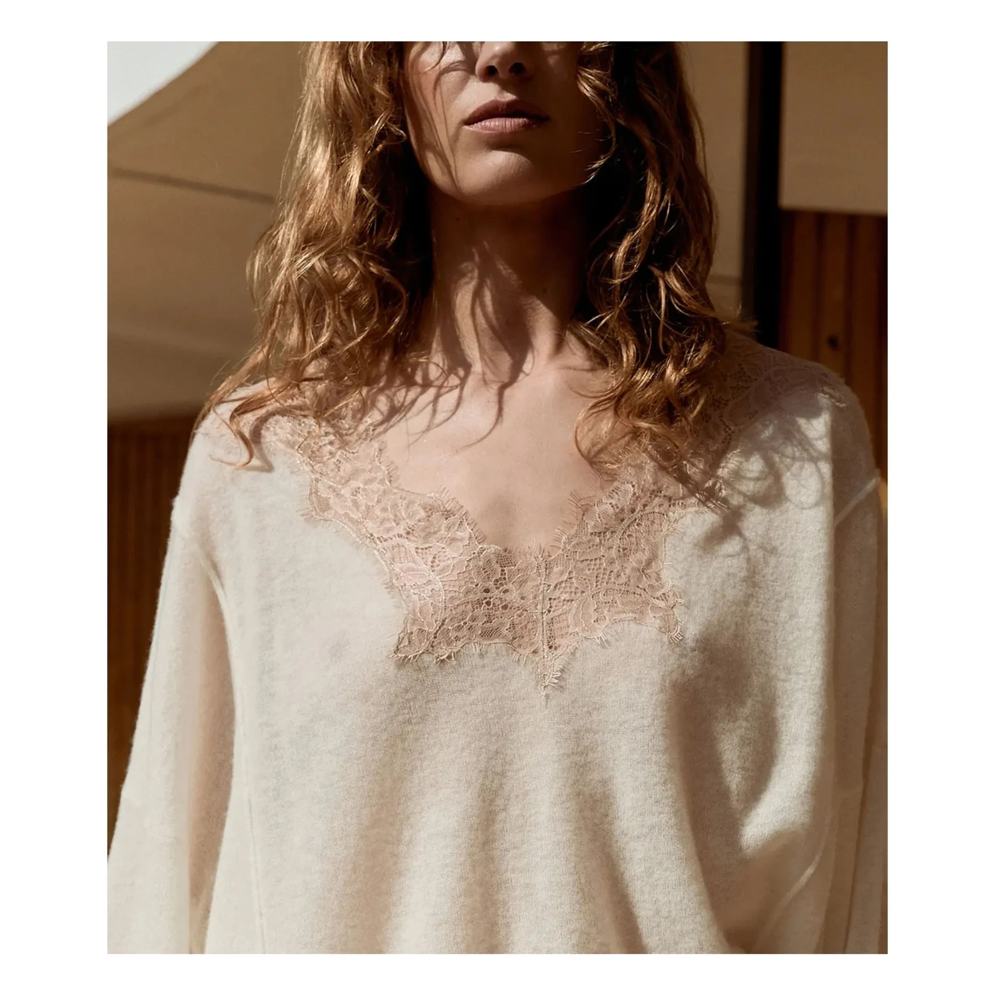 Mes Demoiselles – Aera Wollpullover | Elfenbein
