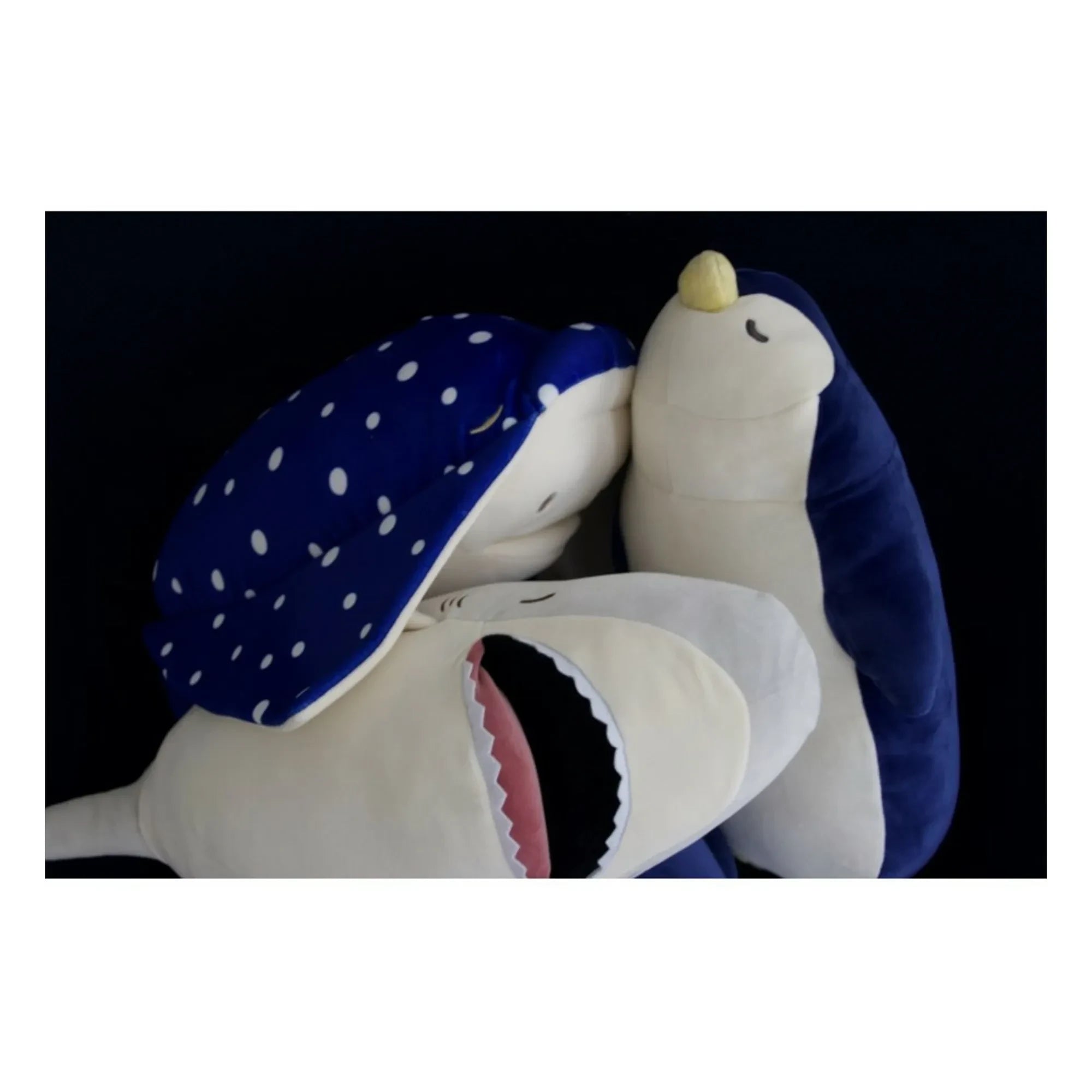 Nemu Nemu – Eskimo-Pinguin-Plüschtier | Marineblau