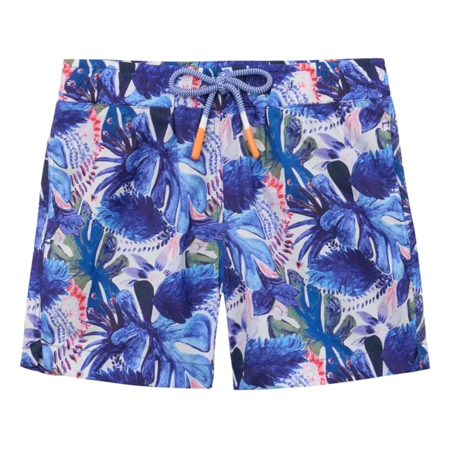 Lison Paris - Exotische Badeshorts aus recycelter Faser | Blau