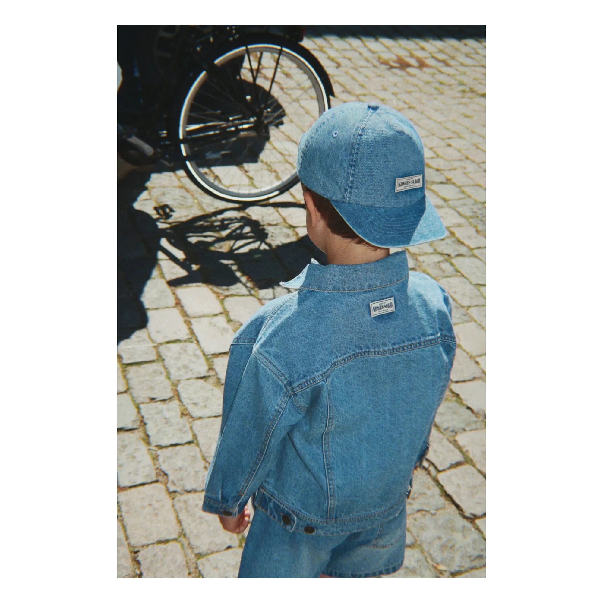 Konges Sløjd - Denim Magot Bio-Baumwoll-Mütze | Blau