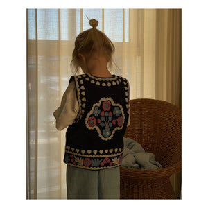 SISSEL EDELBO - Timothy Ärmellose Westen - Kinderkollektion | Marineblau