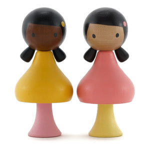 Clicques - Ruby & Coco ahşap figürler