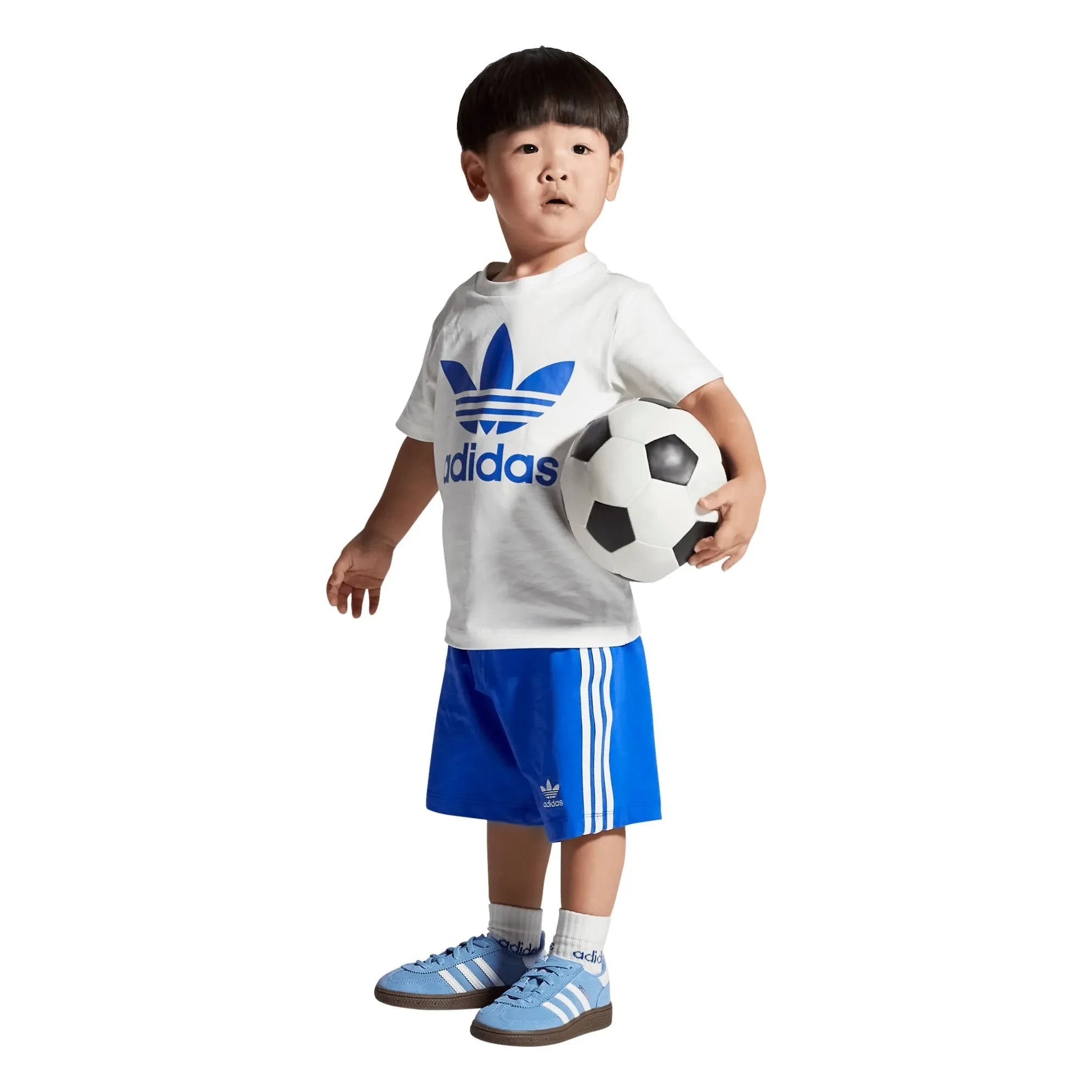 Adidas - Spezial Handball Sneakers Elastische Schnürsenkel | Hellblau