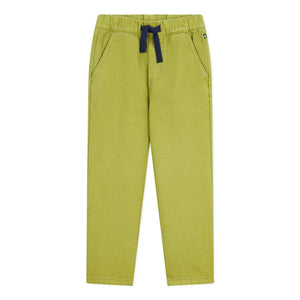Petit Bateau – Gerade geschnittene Twill-Hose | Khaki