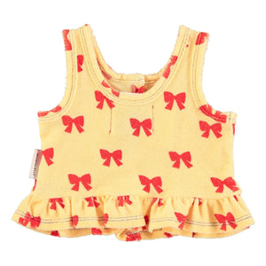 Piupiuchick - Organisches Terry-Knotentop | Gelb